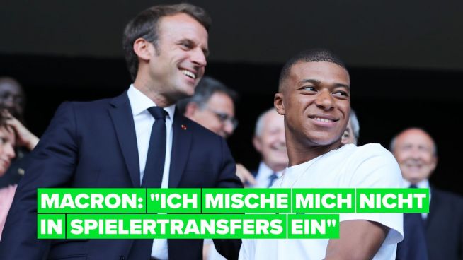 Präsident Macron verrät, wie er Mbappé überzeugte, bei PSG zu bleiben