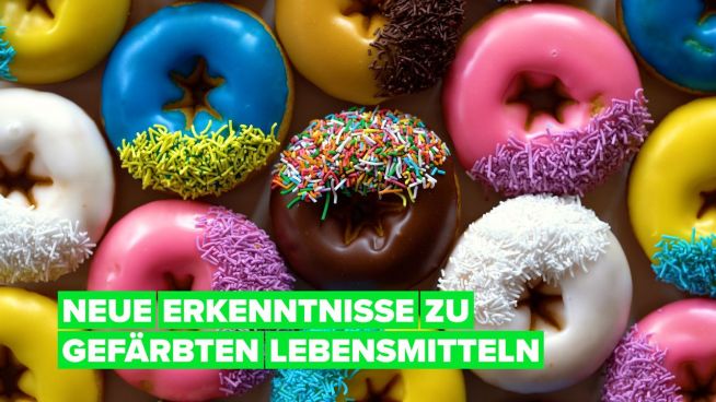 Neue Studie zu gefärbten Lebensmitteln