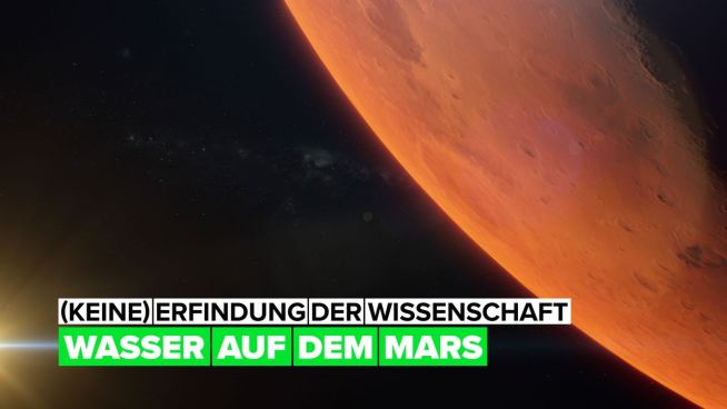 (Keine) Erfindung der Wissenschaft: Wasser auf dem Mars