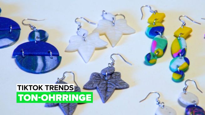 TikTok Trends: Ton-Ohrringe