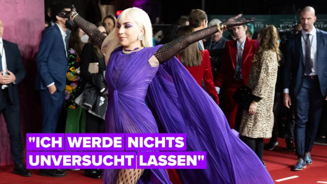 Lady Gaga ist der Blickfang bei der Premiere von 'House of Gucci'